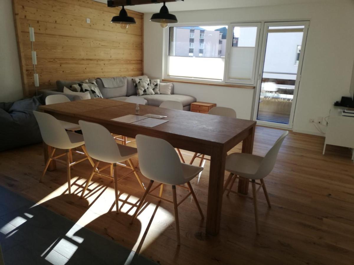 Haus Rhaetikon 1. Og, Links Apartman Davos Kültér fotó