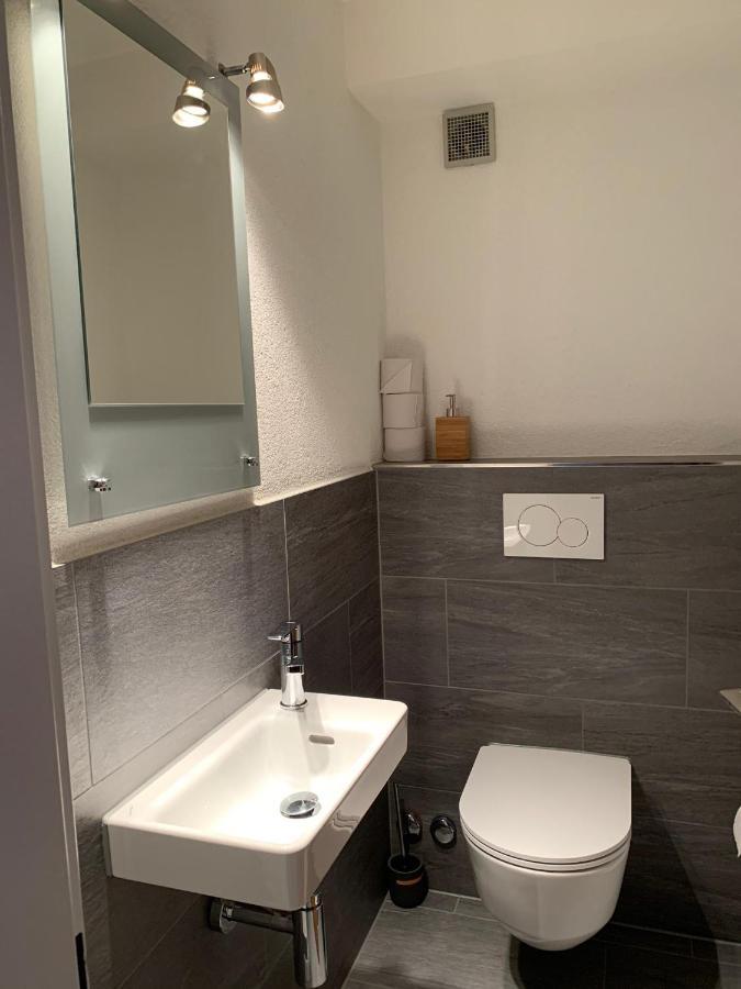 Haus Rhaetikon 1. Og, Links Apartman Davos Kültér fotó