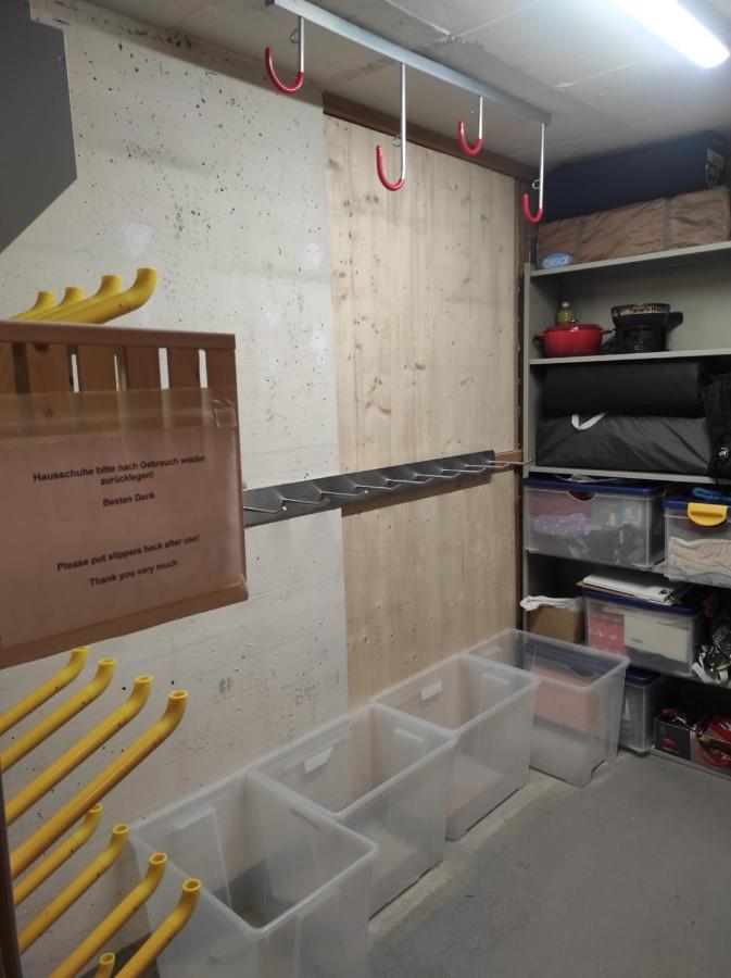 Haus Rhaetikon 1. Og, Links Apartman Davos Kültér fotó