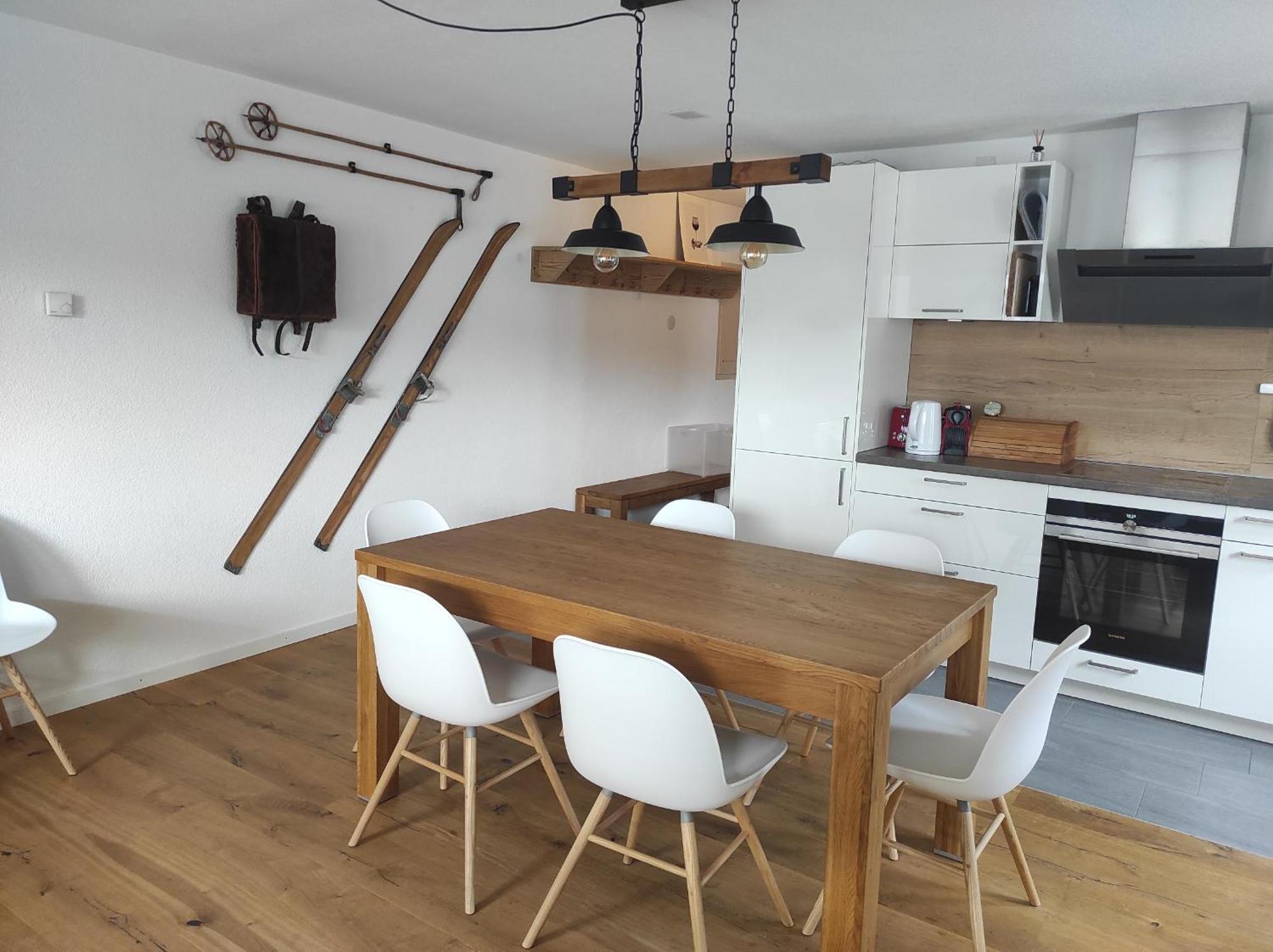 Haus Rhaetikon 1. Og, Links Apartman Davos Kültér fotó